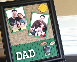 Easy Father's Day Frame