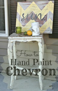 Chevron Painting Techniques