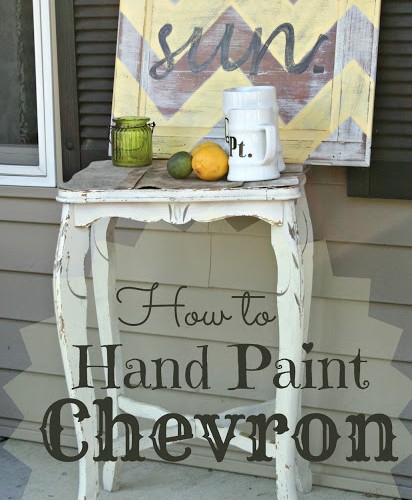 Chevron Painting Techniques
