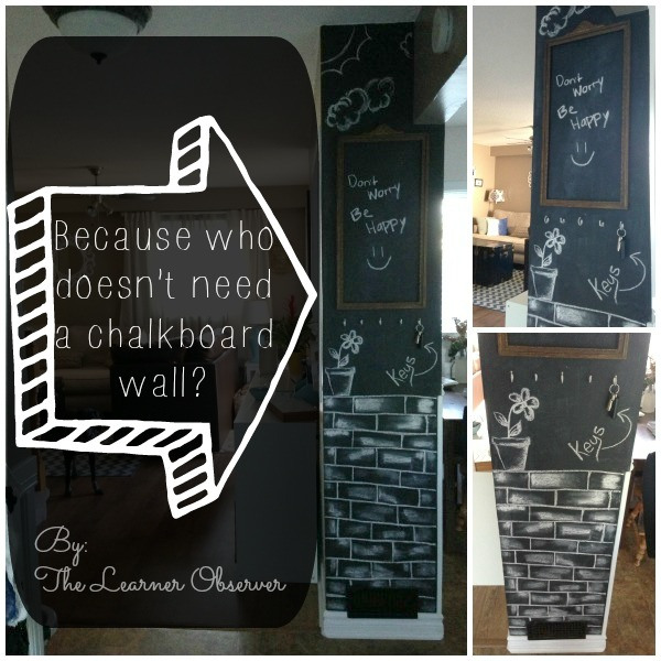 DIY Chalkboard Wall