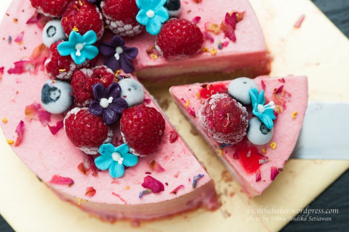 Raspberry Cake by Bicil the Baker