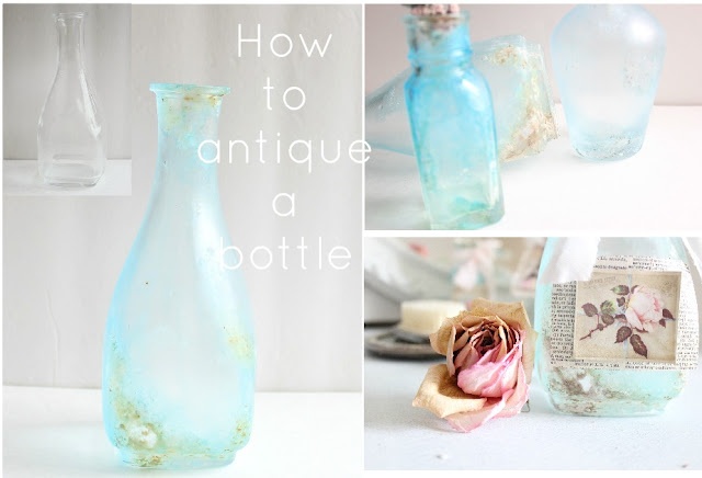 How to Antique a Bottle