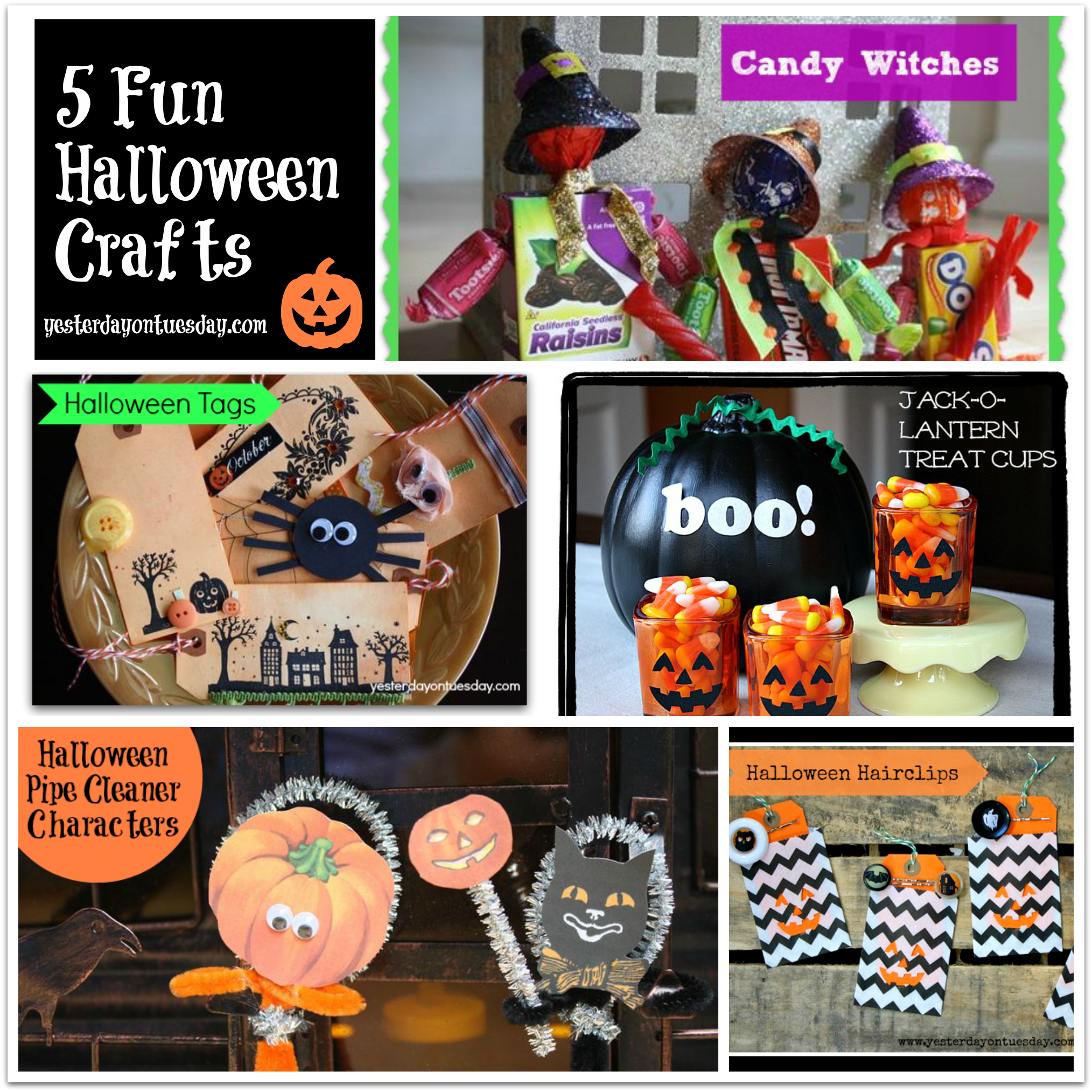 5 Fun Halloween Crafts