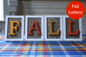 7 Fabulous Fall Decor Ideas | Yesterday on Tuesday