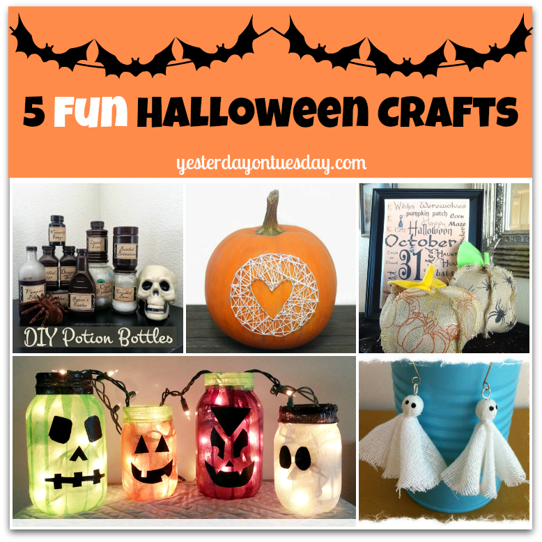 Project Inspire{d} #36: Five Playful Halloween Crafts