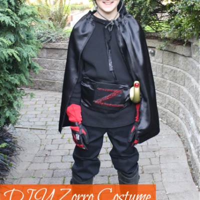DIY Zorro Costume