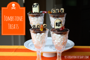 Halloween Tombstone Treats | Yesterday on Tuesday