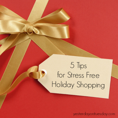 5 Tips for Stress Free Holiday Shopping