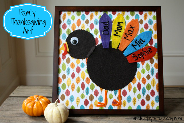 Thanksgiving art online projects