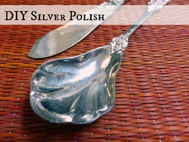 DIY Silver Polish by Domestic Bliss Squared