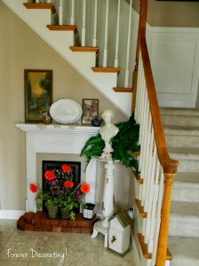 Stairwell Reveal by Forever Decorating