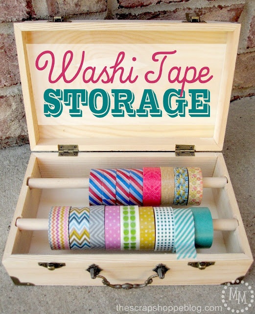 Washi Tape Storage