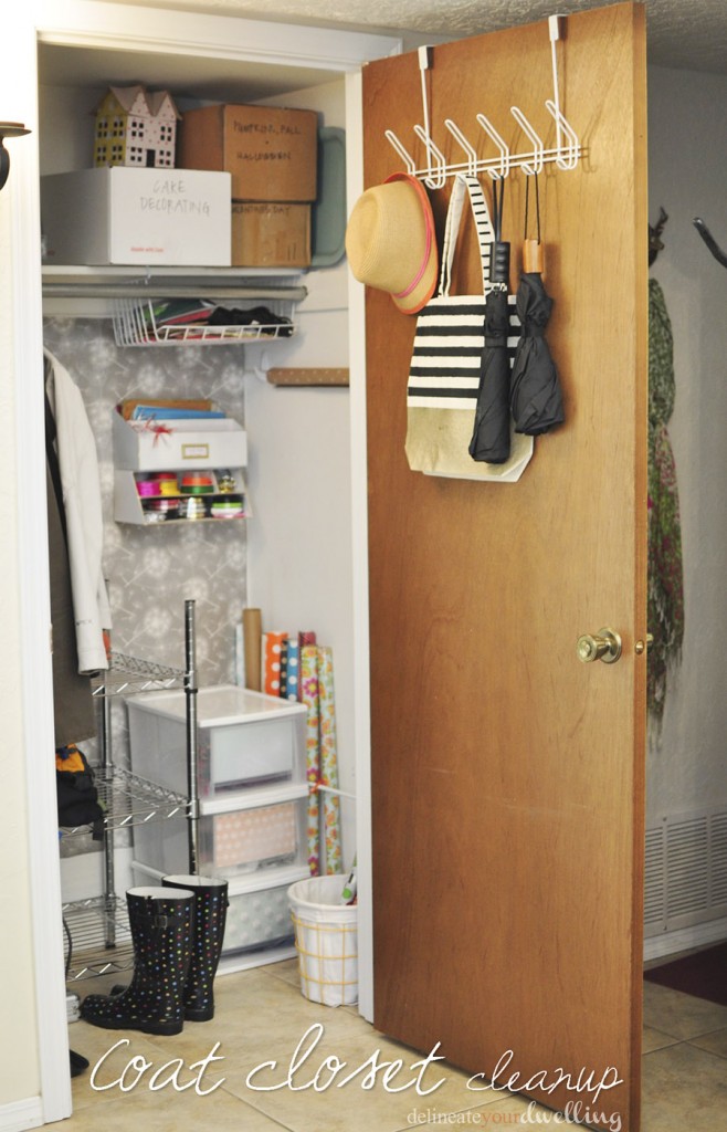 Coat Closet Cleanup Delineate Your Dwelling
