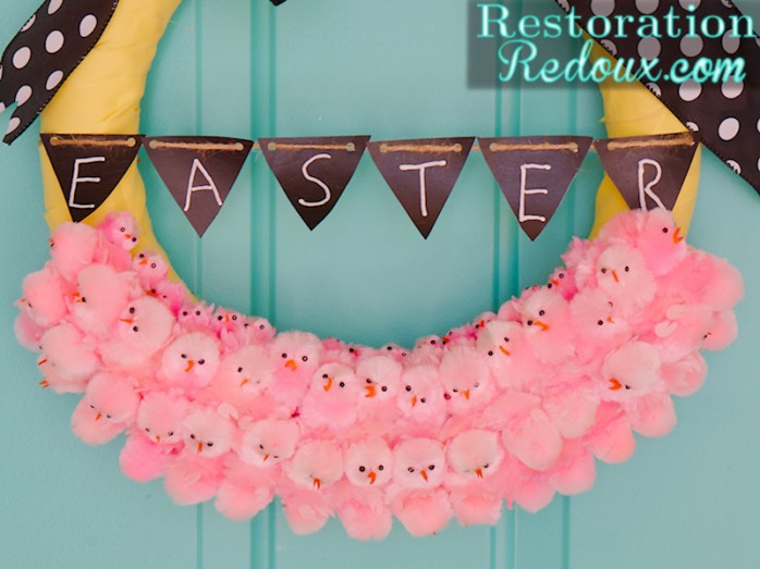 Easter-Peeps-Wreath-RestorationRedoux