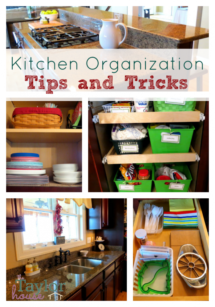 Kitchen Organization from The Taylor House