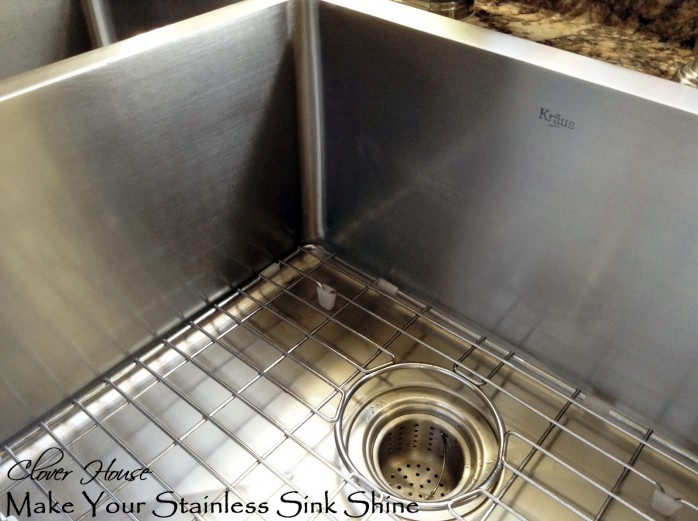 Make Your Stainless Sink Shine