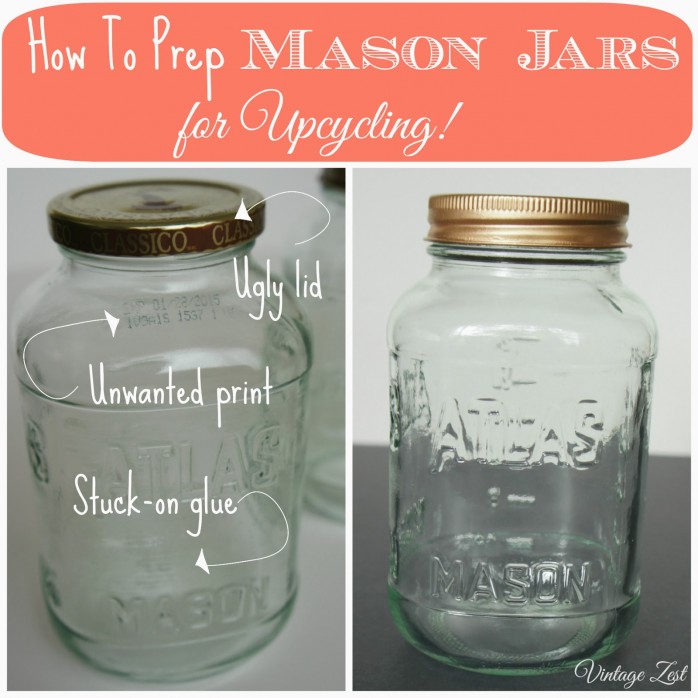 Tip for cleaning Mason Jars