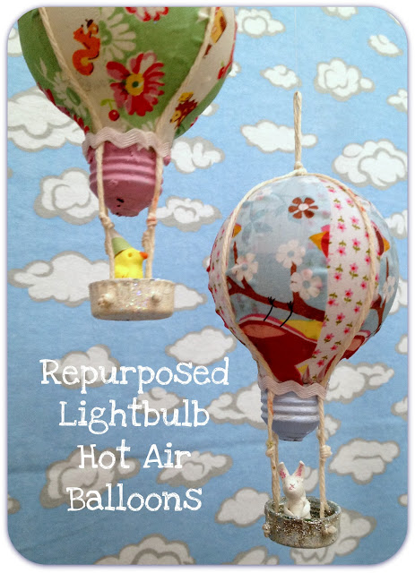 Light Bulb Hot Air Balloon