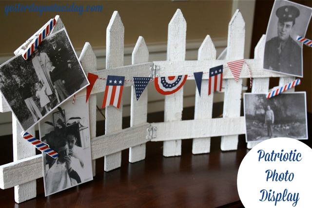 Patriotic Decor for Memorial Day and 4th of July #memorialdaycrafts #memorialday #4thofjulycrafts