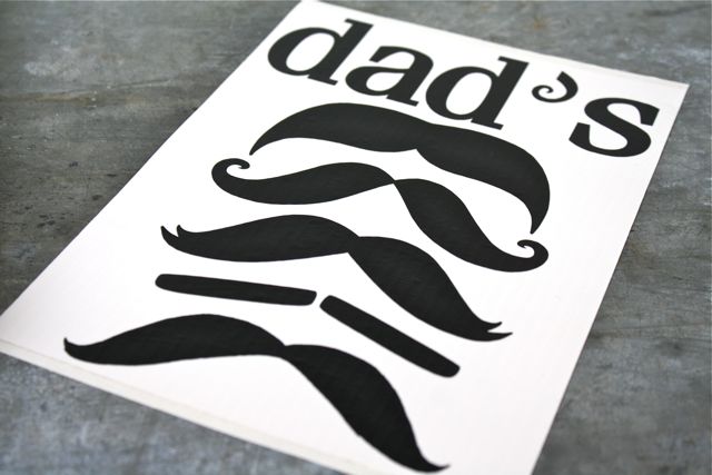 Dad's Stache Tray