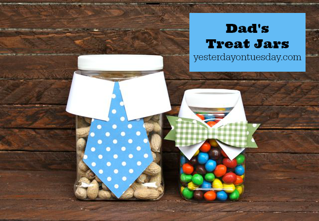DIY Treat Jars for Dad