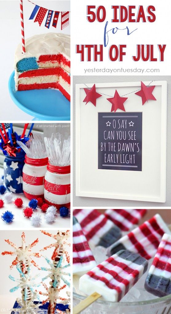 4th of July Crafts and Recipes