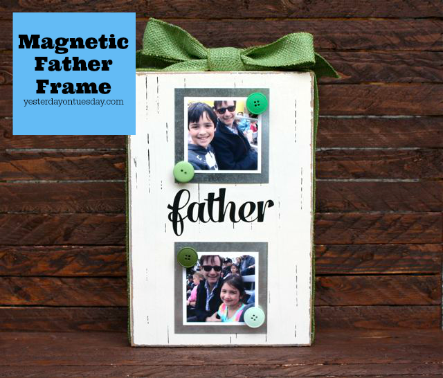DIY Magnetic Photo Frame