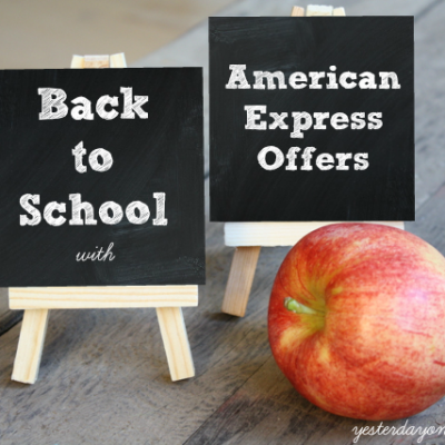 Back to School with American Express Offers