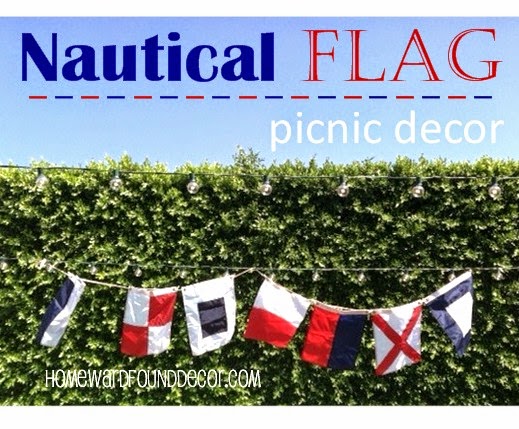 nautical flag decor