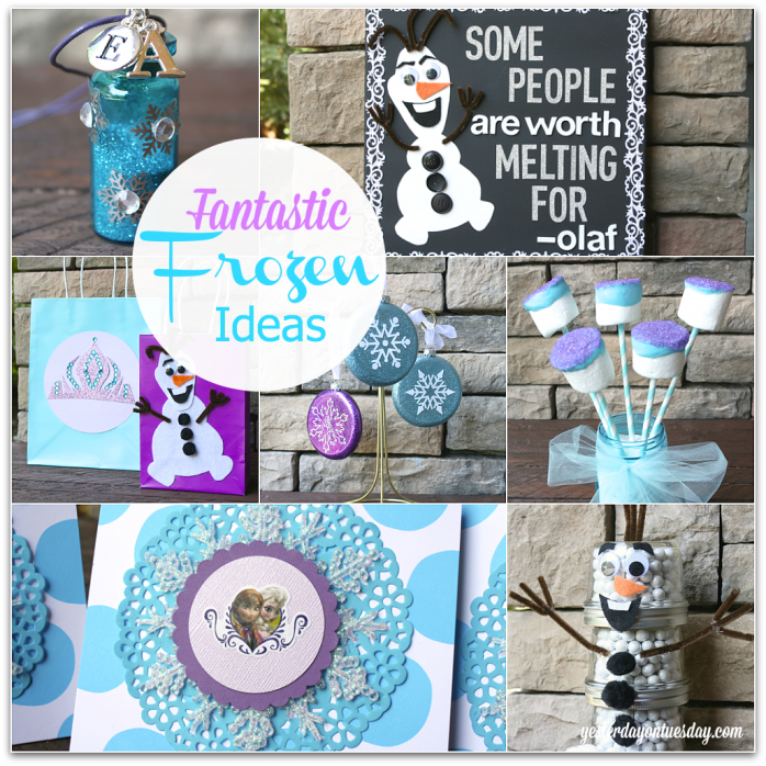 Frozen Craft Ideas #Frozen #Olaf 