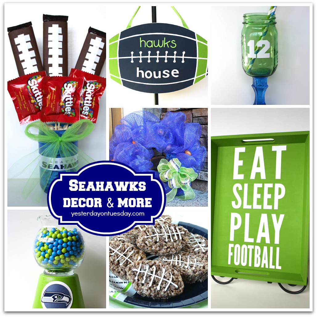 Seahawks Decor and DIY Projects