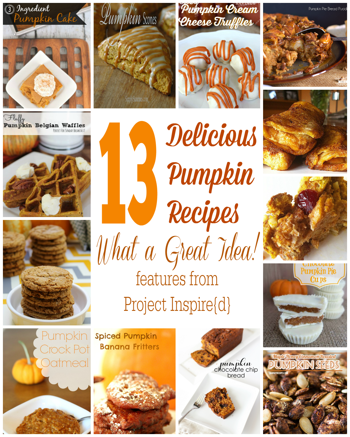 13 Delicious Pumpkin Recipes