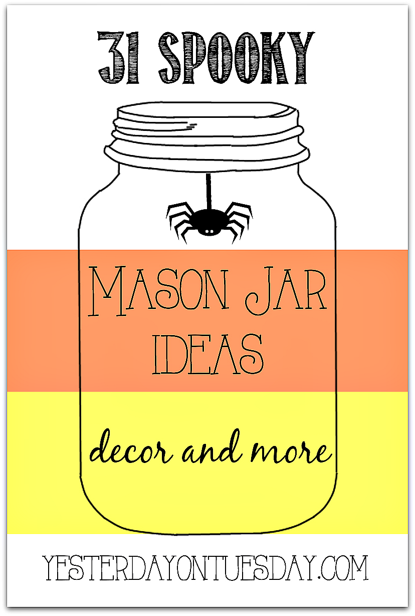 Halloween Mason Jar Ideas