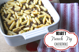 French Fry Casserole Dinner