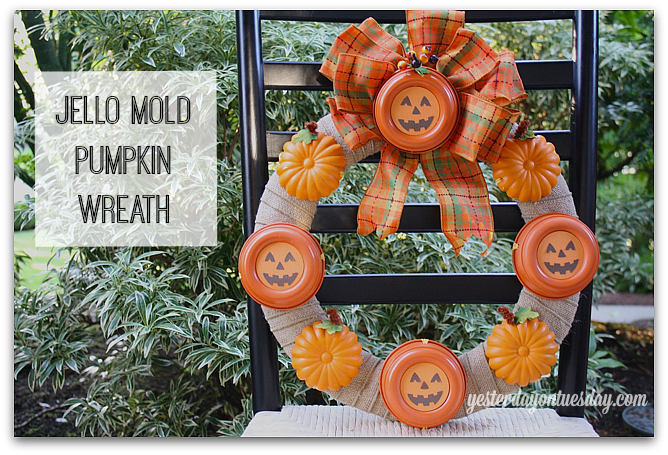 Jello Mold Halloween Wreath