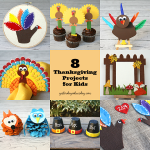 Easy and fun Thanksgiving Craft projects for Kids from https://yesterdayontuesday.com