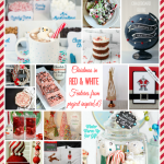 Red and white Christmas ideas from Project Inspire{d} weekly linky party
