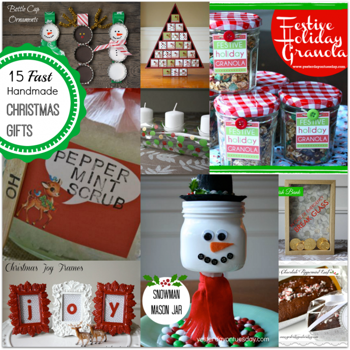 15 Fast Handmade Christmas Gifts