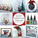 Festive ideas for Quick Christmas Decor from https://yesterdayontuesday.com
