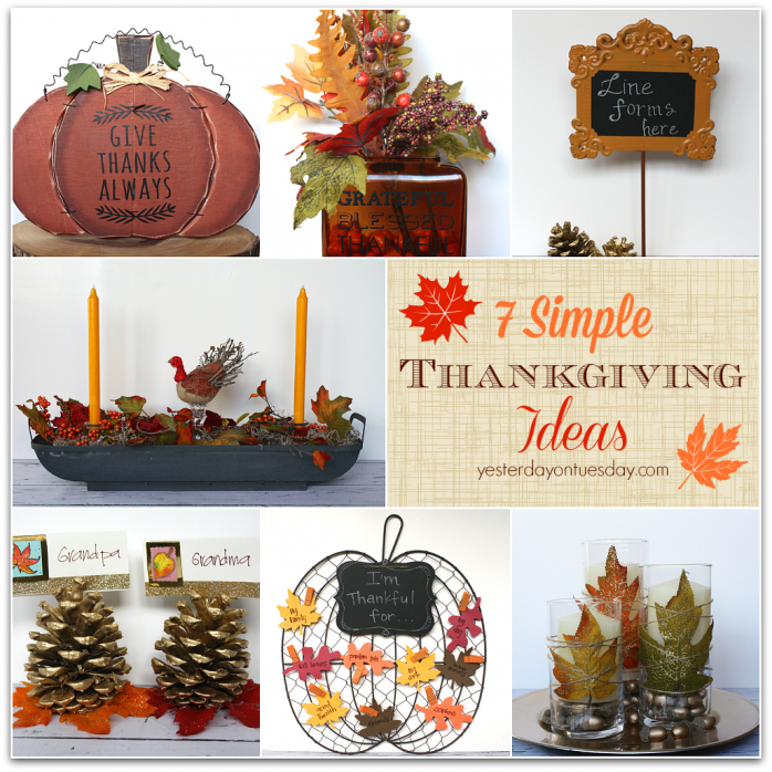 Festive and simple Thanksgiving ideas for your table and gathering