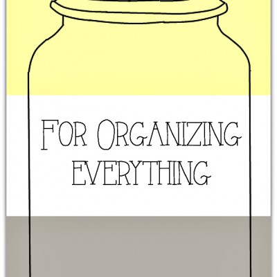 30 Mason Jar Ideas for Organizing