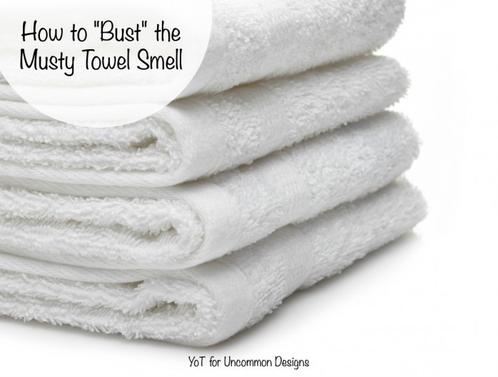 How to get rid of that musty towel smell