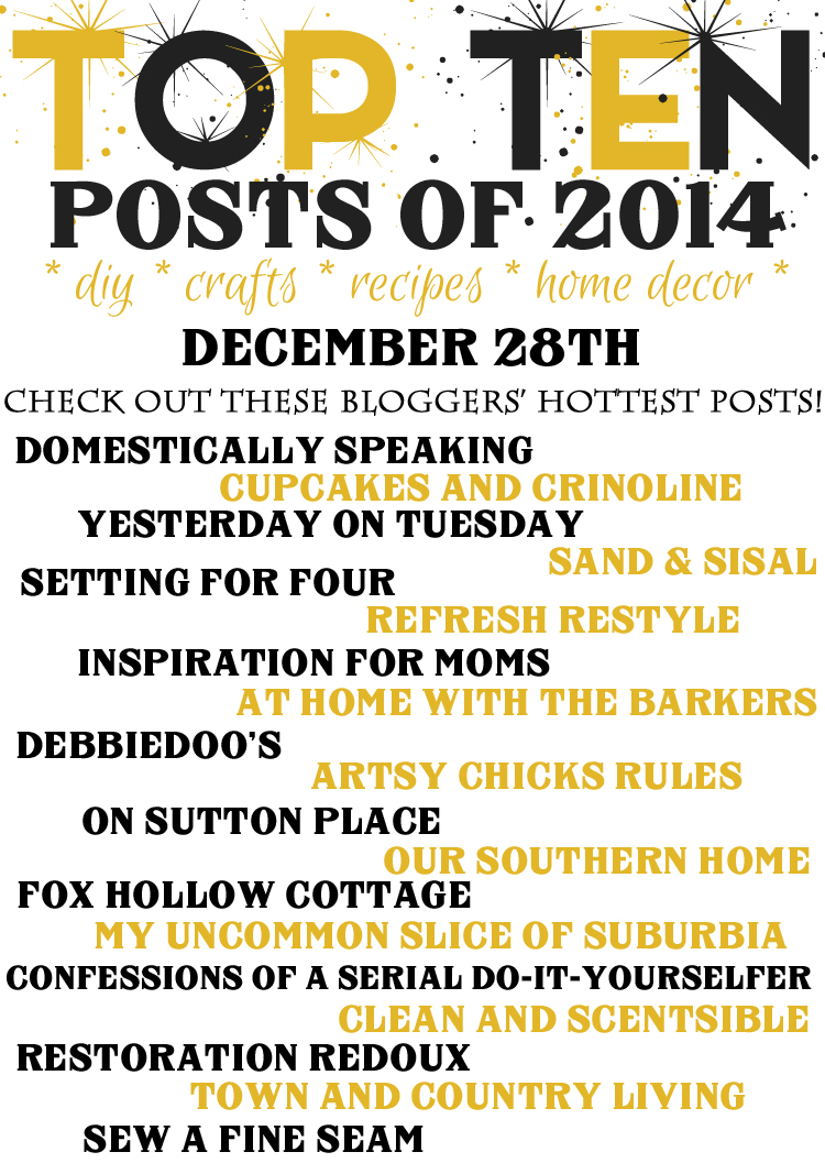 My Top Ten Posts of 2014 | Yesterday on Tuesday