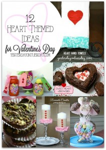12 Heart Themed Ideas for Valentine's Day including decor, gifts and more #valentinesday