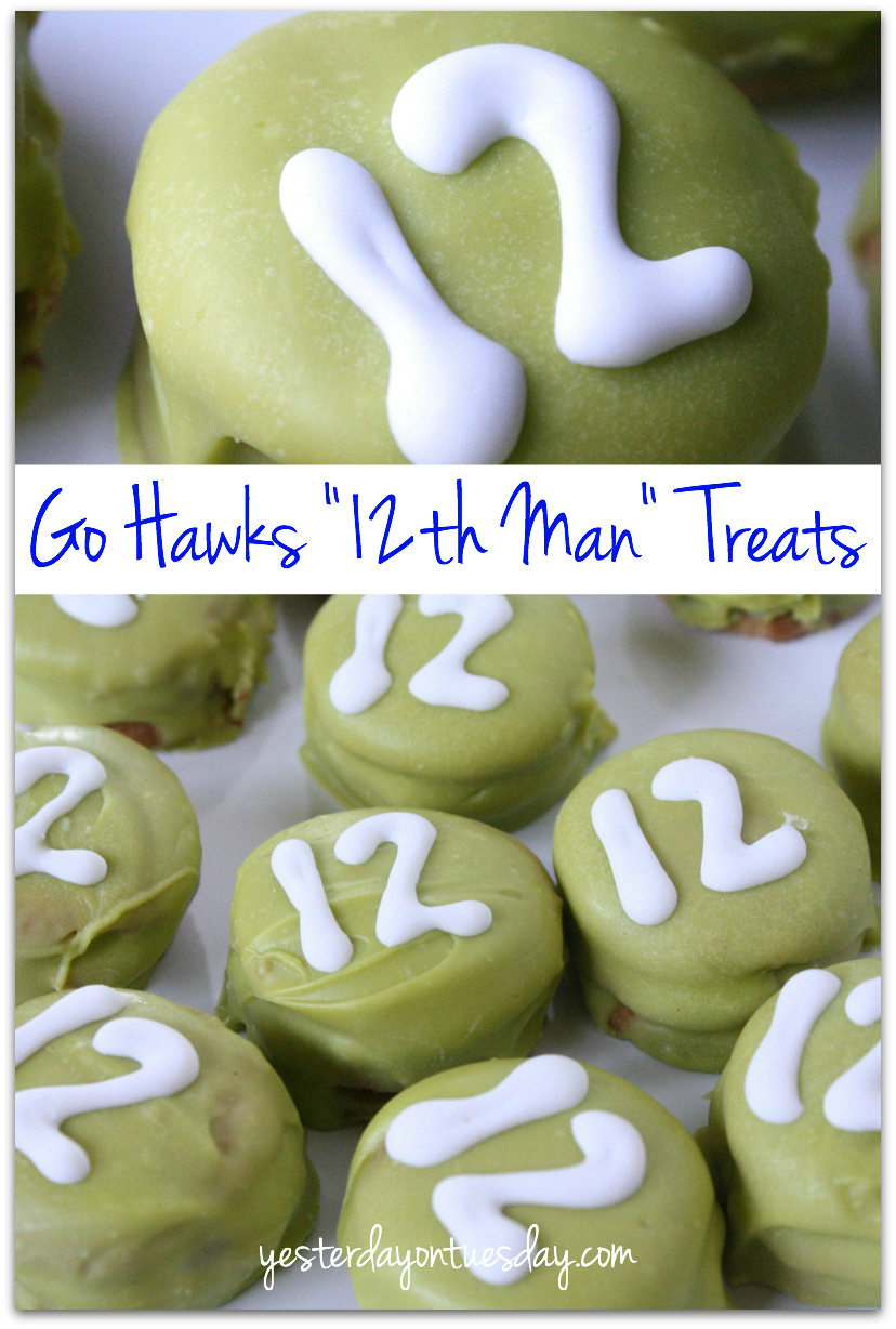 Go Hawks Twelfth Man Treats #gohawks #seahawks