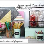 Easy Organizing Ideas with Darice Crafts #organizing #daricecraftshoa
