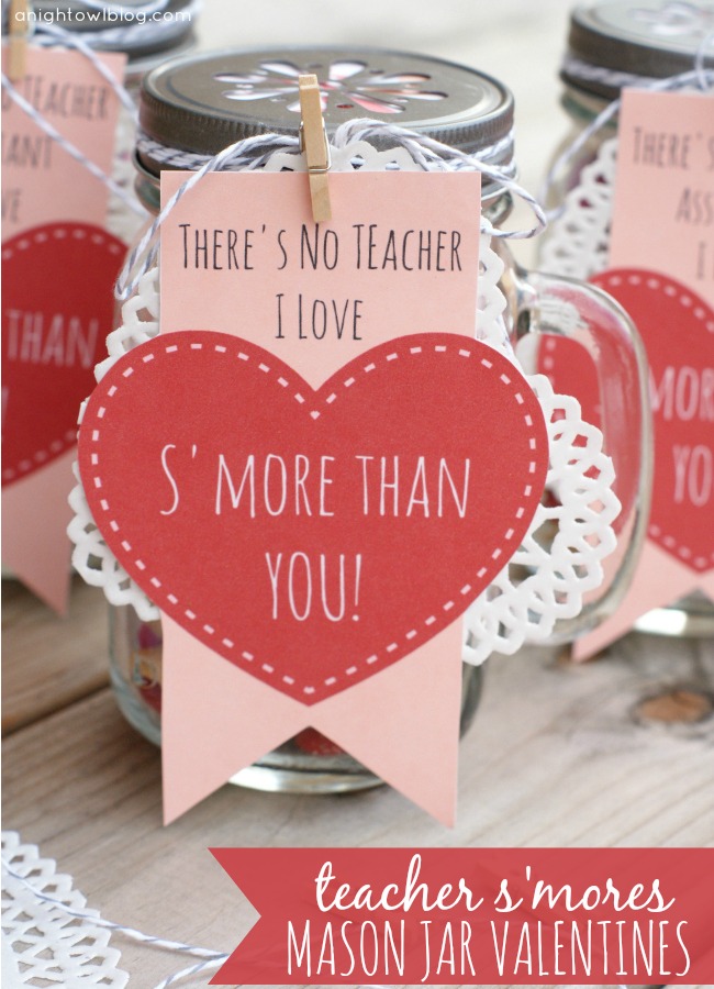 S'mores Teachers Valentine from A Night Owl Blog