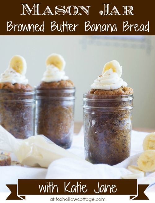 Browned Butter Banana Bread from Fox Hollow Cottage
