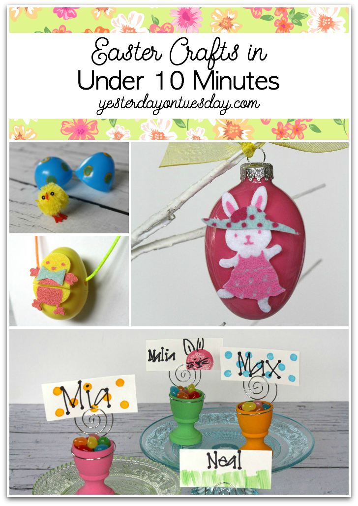 Easter Crafts In Under 10 Minutes
