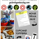 Amazing Avengers Party Ideas including decorations, food, printables and more. AvengersUnite #Ad